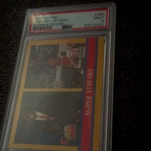 Psa 9 Johnson/Jordan card